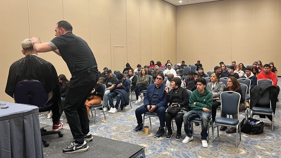 Education seminar at the show